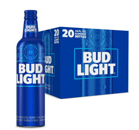 BUD LIGHT ALUMINUM 16OZ
