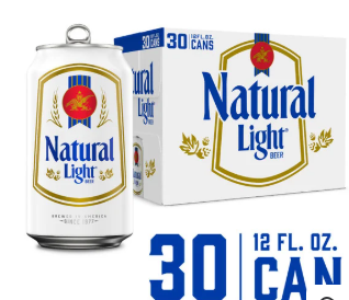 NATURAL LIGHT CANS