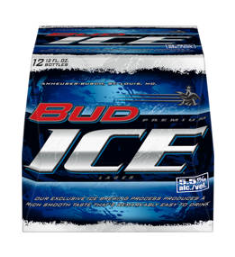 BUD ICE 160Z CANS