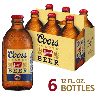 COORS BANQUET  BOTTELS