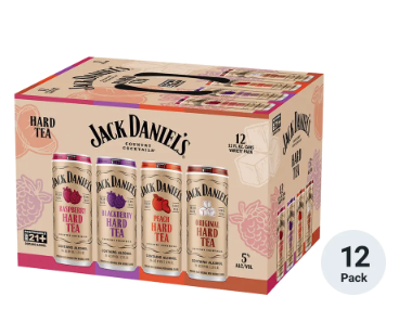 JACK DANIELS HARD TEA  12 OZ