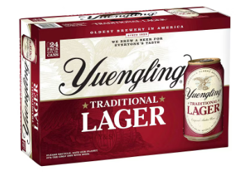 YUENGLING LAGER 12OZ 24 CAN