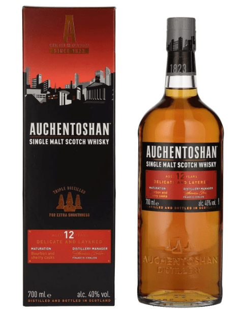 AUCHENTOSHAN LOWLAND 12 YEARS